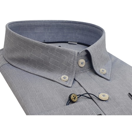 Karaca Erkek Slim Fit Casual Gomlek Saks
