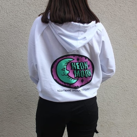 neon moon hoodie