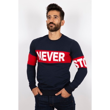 Slazenger Kipper Erkek Sweatshirt Lacivert Fiyati
