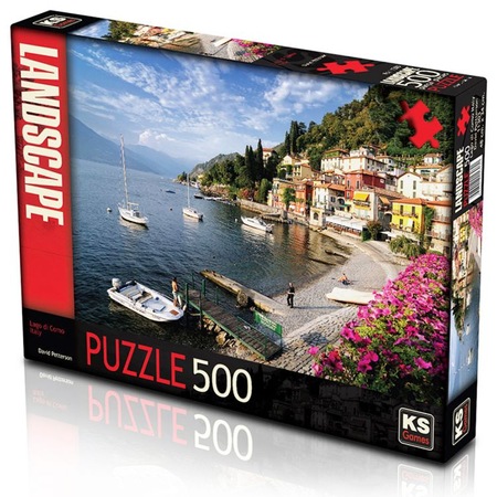 KS Games Lago Com O Italg Puzzle 500 Parça (11303)