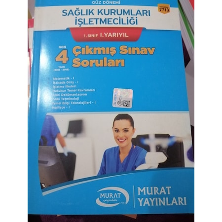 saglik kurumlari isletmeciligi 1 sinif 1 yariyil cikmis sorular fiyatlari ve ozellikleri