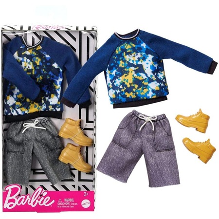 Barbie Ken Son Moda Kiyafetleri Sweat Sort Bot Fiyatlari Ve Ozellikleri