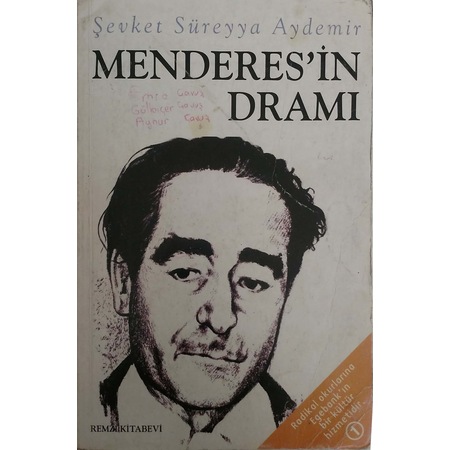 Menderes'in Dramı - Şevket Süreyya Aydemir (2. El) Fiyatları ve Özellikleri