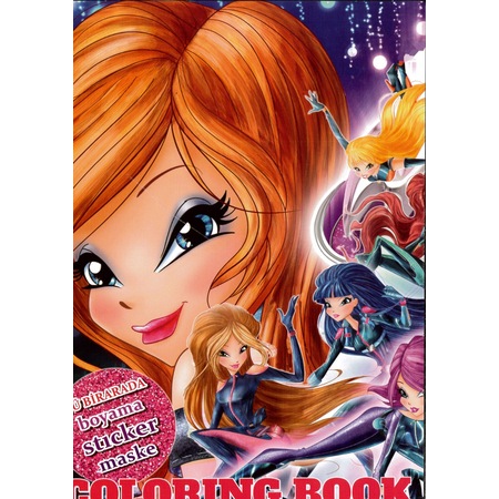 Winx Boyama Kitabi 3u 1 Arada N11 Com