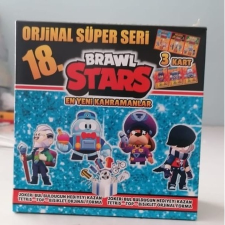 Brawl Stars 18 Ozel Seri 450 Li Kart Son Cikan Karekter 3d Ozel Fiyatlari Ve Ozellikleri - brawl stars kartları 20. seri