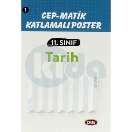 Data Yayinlari Kpss Tarih Cep Matik Katlamali Poster