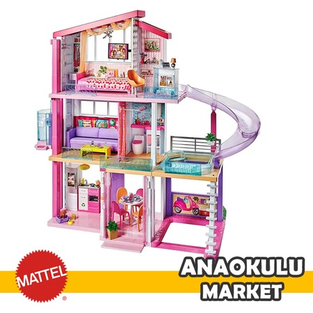 barbie nin ruya evi buyuk mobilyali esyali bebek oyun evi fhy73 fiyatlari ve ozellikleri