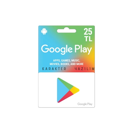 google karti 25 Tl Google Play Hediye Karti Secenekli Urun Android Fiyatlari Ve Ozellikleri google karti