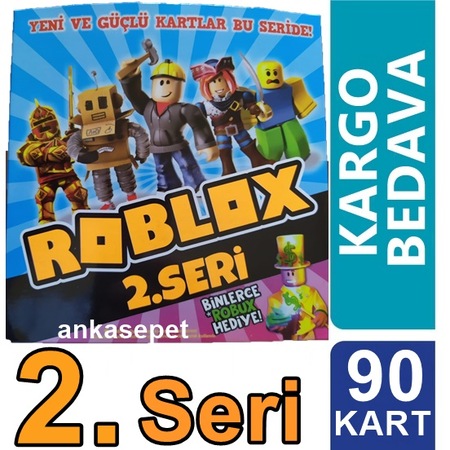 Roblox 2 Seri Oyun Kartlari 90 Kart Ayni Gun Kargo Fiyatlari Ve Ozellikleri - roblox robux kartlari