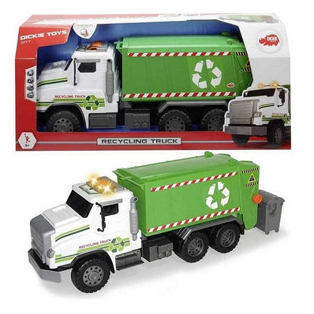 giant recycling truck