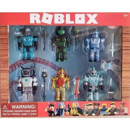 Roblox 6 Li Oyuncak Figurleri Ve Aksesuarlari 12 Parca Kutulu Set Fiyatlari Ve Ozellikleri - 04886 jj roblox set 6 karakter kutulu