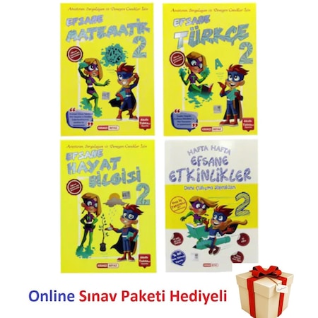 Kirmizi Beyaz Yayinlar 2 Sinif Set 4 Kitap Kitabi Ve Fiyati