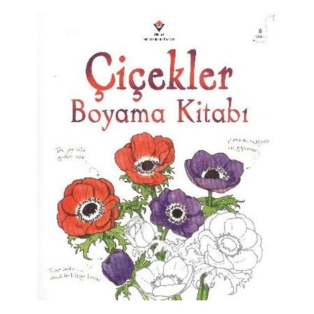 Cicekler Boyama Kitabi 8 Yas N11 Com