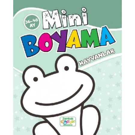 Mini Boyama Hayvanlar 36 48 Ay N11 Com