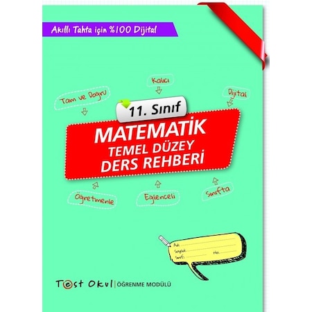 Test Okul 11 Sinif Temel Matematik Ders Rehberi Fiyatlari Ve Ozellikleri