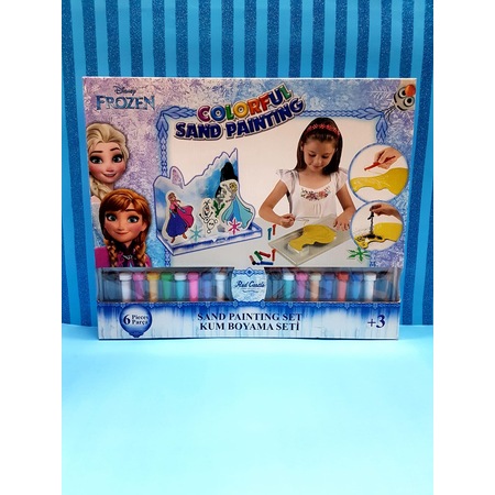 Frozen Kum Boyama Seti Kolektif 8699296254659 Kitap Garantikitap Com