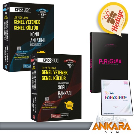 2020 KPSS GYGK Lise Ön Lİsans Konu + Soru Seti Pegem ...