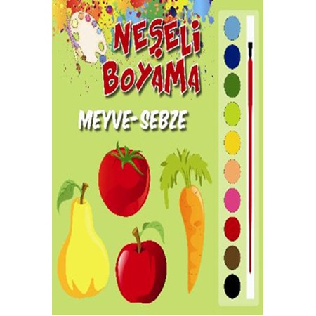 Neseli Boyama Meyve Sebze N11 Com