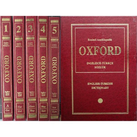 Resimli Ansiklopedik Oxford Ingilizce Turkce Sozluk 5 Cilt Fiyatlari Ve Ozellikleri