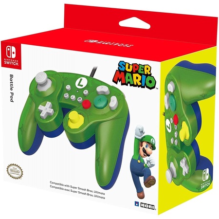 nintendo switch pro controller luigi