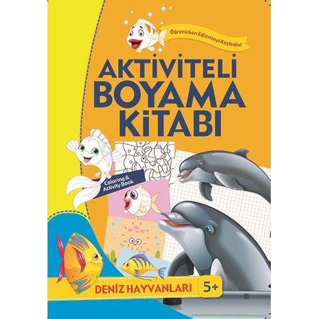 【seçilmiş】 Okul öncesi Deniz Hayvanları Boyama