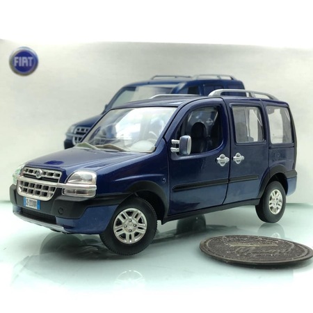 03 Fiat Doblo Malibu Blue Metallic 1 24 Olcek Norev Marka Fiyatlari Ve Ozellikleri