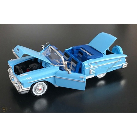 Motor Max Chevrolet Impala 1958 Model Diecast 1 24 Model Araba Fiyatlari Ve Ozellikleri