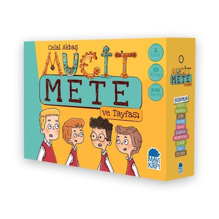 Mucit Mete ve Tayfası - 3. Sınıf Hikaye Seti - 10 Kitap Takım