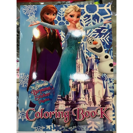 Boyama Kitabi Elsa Frozen Sticker Ve Maske Hediyeli N11 Com