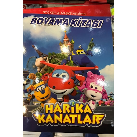 Boyama Kitabi Harika Kanatlar Sticker Ve Maske Hediyeli N11 Com