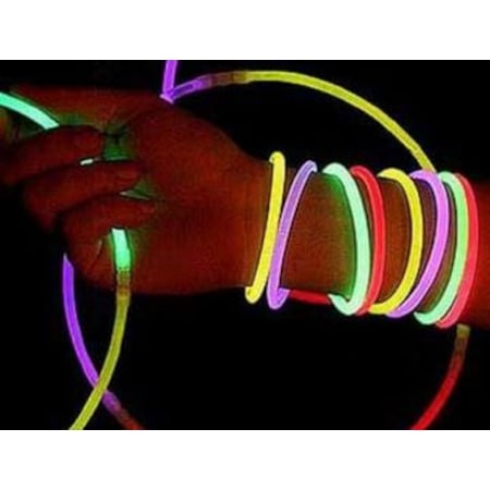 İSGSTORE 10 Adet Fosforlu Çubuk Glow Stick Bileklik Neon Işık