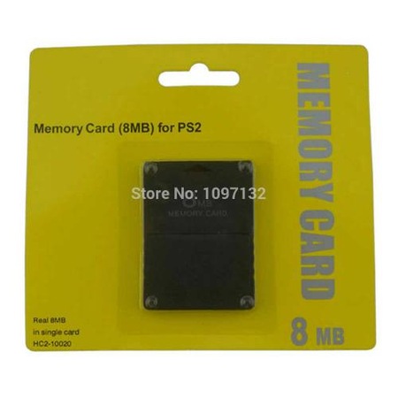 Ps2 memory card in store Clearance