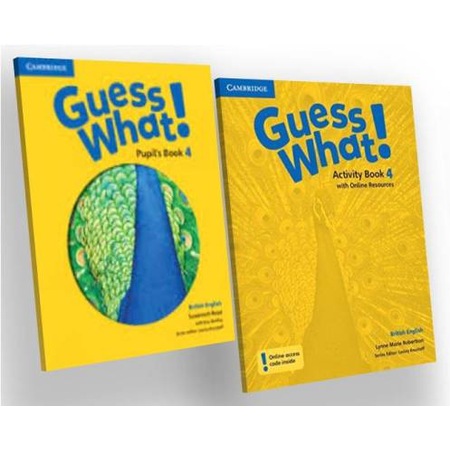 Cambridge Guess What 4 Pupils Book And Activity Book With Online Fiyatlari Ve Ozellikleri