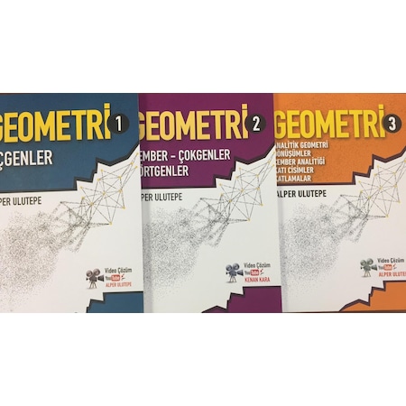 ALPER ULUTEPE-GEOMETRİ 1-2-3 (3 KİTAP SET)
