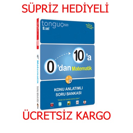 Tonguc Akademi 10 Sinif Tak Matematik Soru Bankasi Komisyon