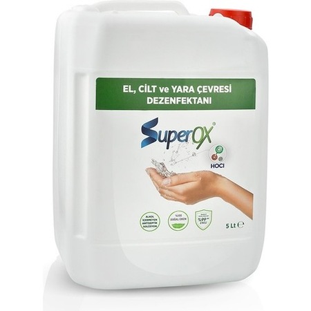 Superox El Cilt ve Yara Çevresi Dezenfektanı 5 L