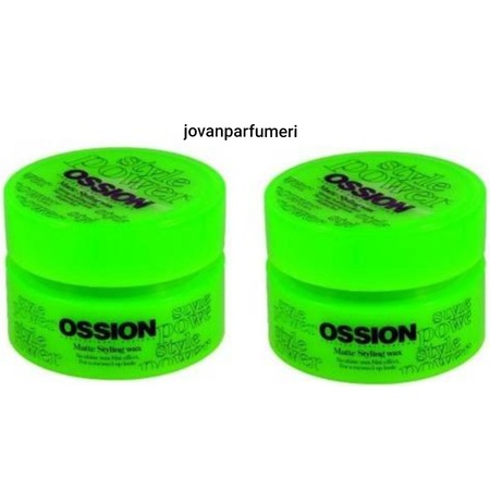 Ossion Matte Styling Wax 100ml Mat Vax 2 Adet Vaks N11 Com