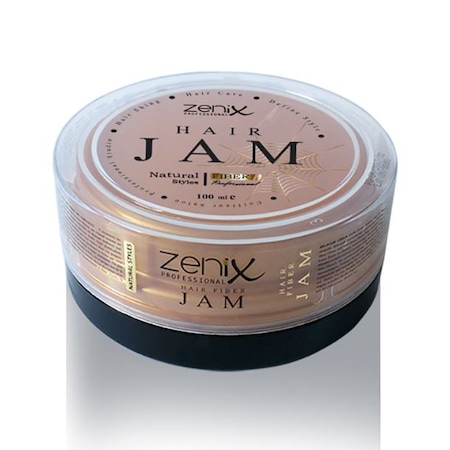 Zenix Fiber Hair Jam Natural Wax 100 ML
