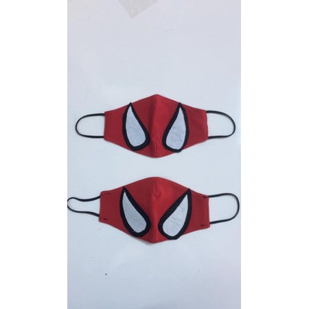 Spiderman Baskılı Yetişkin ve Çocuk Maskesi 2 Adet