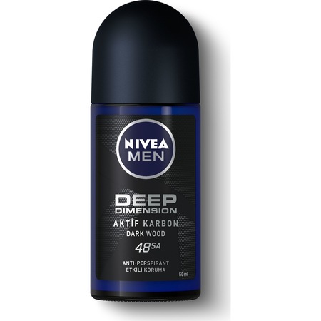 Nivea Men Deep Dimension Roll-On Deodorant 50 ML