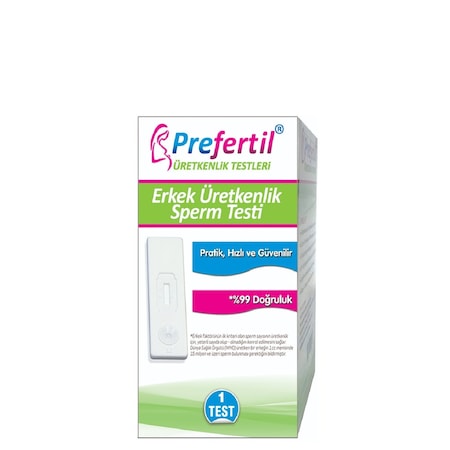 Prefertil Erkek Kısırlık Testi - 1 Test
