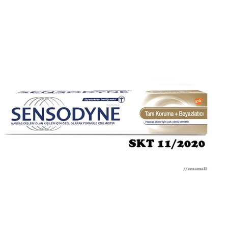 Sensodyne Tam Koruma Beyazlatici Dis Macunu 75 Ml Fiyati