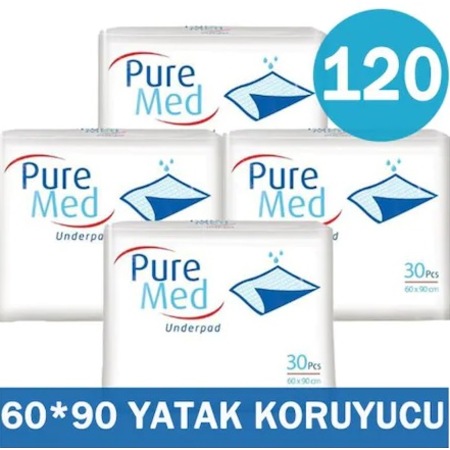 Puremed Kedi Kopek Cis Pedi Serme Yatak Koruyucu 90x60 120 Adet Fiyatlari Ve Ozellikleri