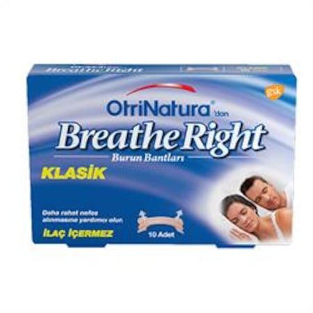 Breathe Right Burun Bandı; Konforlu ve Pratik