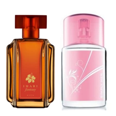 Avon Imari Fantasy Ve Simply Her 2 Li Parfüm Seti N11com