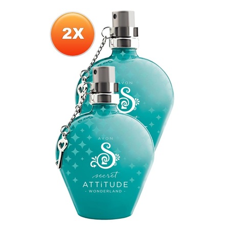 Avon Secret Attitude Wonderland Kadın Parfüm EDT 50 ML x 2
