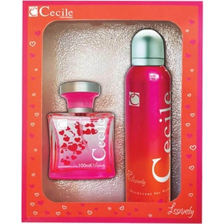 Cecile Lovely Kadın Parfüm EDT 100 ML + Deodorant 150 ML