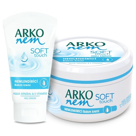 Arko Nem Soft Touch Nemlendirici El ve Vücut Kremi 300 ML + 75 ML