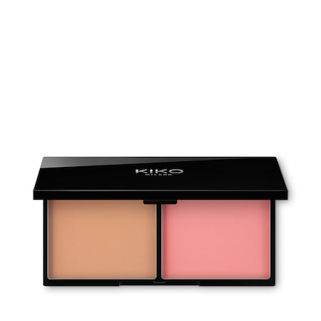 Kiko Yüz Paleti Smart Blush And Bronzer Palette 02 Biscuit And Coral