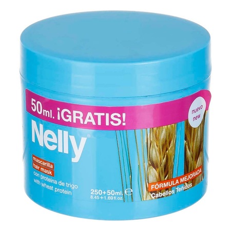 Nelly Boyalı ve Permalı Saçlar için Buğday Proteinli Saç Maskesi 250 ML